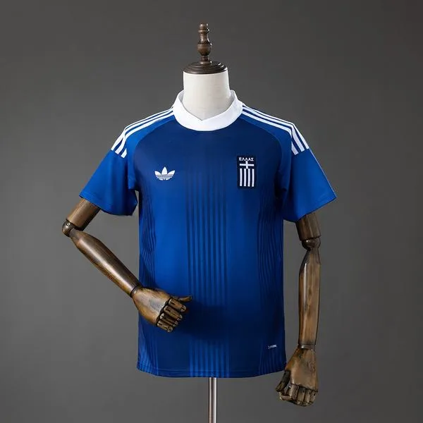 Camiseta de fútbol Grecia 2026 VISITANTE MANGA CORTA VERSION FAN